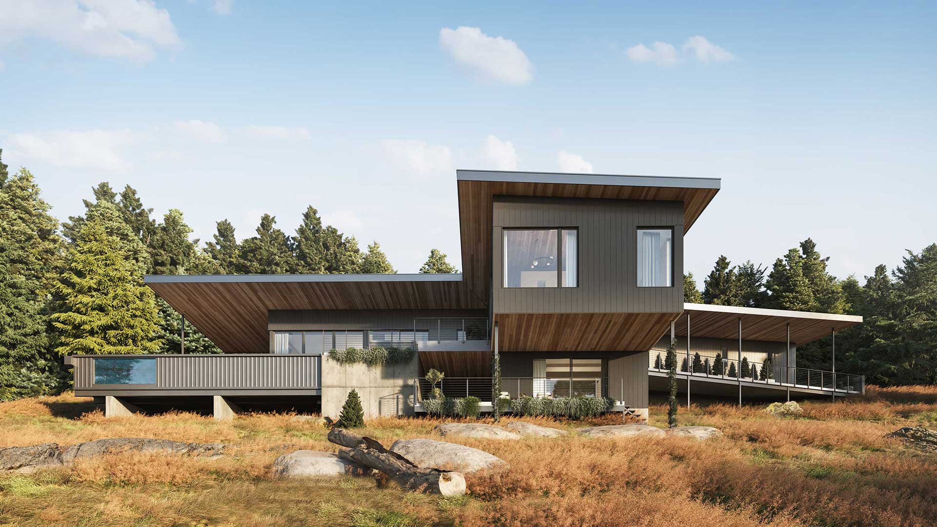 Naramata Benchlands Passive House High Performance Home Design