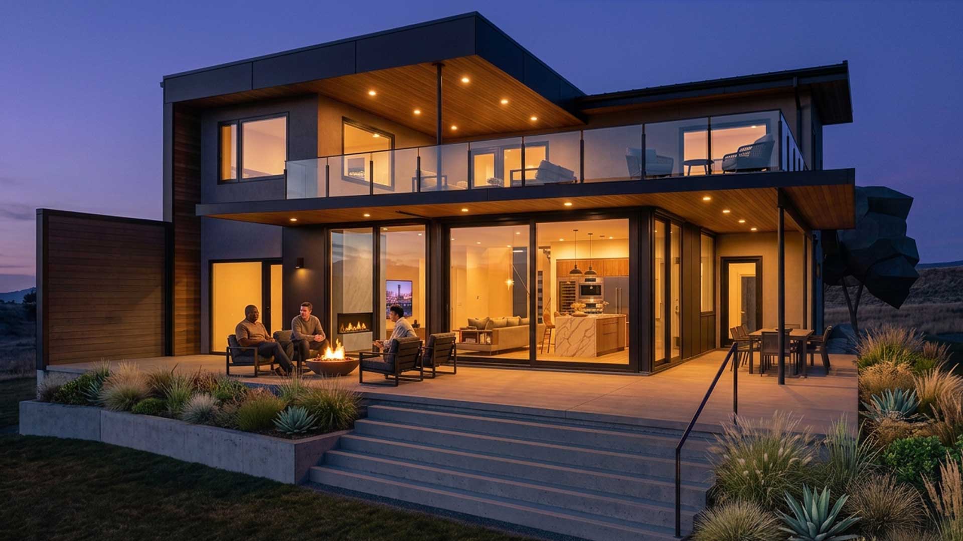 Osoyoos High Performance Modern Home Design